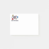 Atom-symbool Post-it® Notes (Voorkant)