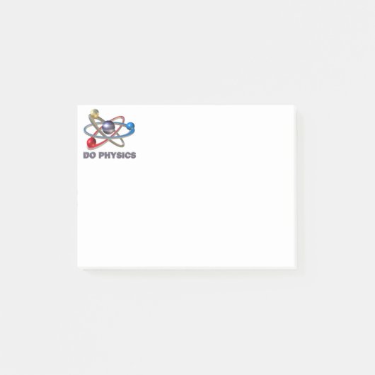 Atom-symbool Post-it® Notes (Voorkant)
