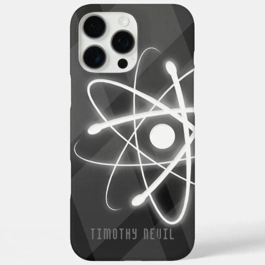 Atom-symbool | Wetenschapsregels Case-Mate iPhone Case (Achterkant)