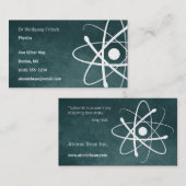 Atom | Wetenschappers Visitekaartje (Voorkant / Achterkant)