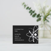 Atom | Wetenschappers Visitekaartje (Staand voorkant)