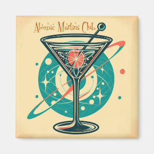 Atomair Martini Club Space Age Magneet