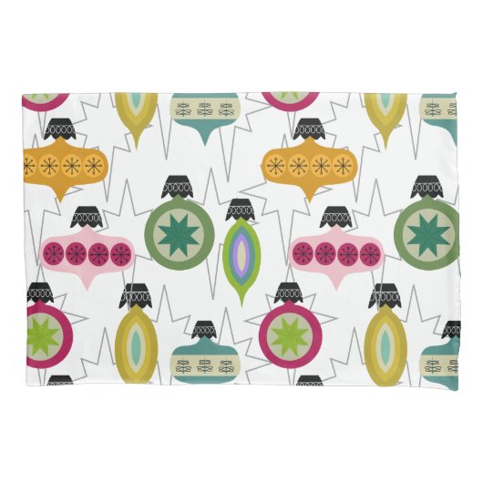 Atomaire Ornamenten Kussensloop (Voorkant)