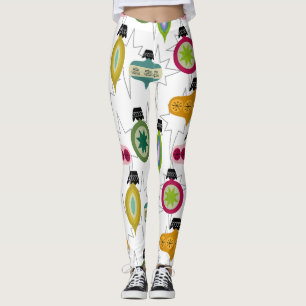 Atomaire Ornamenten Leggings