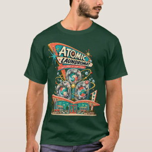 Atomaire Wasserij Retro Heren T-shirt uit de Jaren