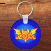 atombat logo v2 Sleutelhanger (Voorkant)