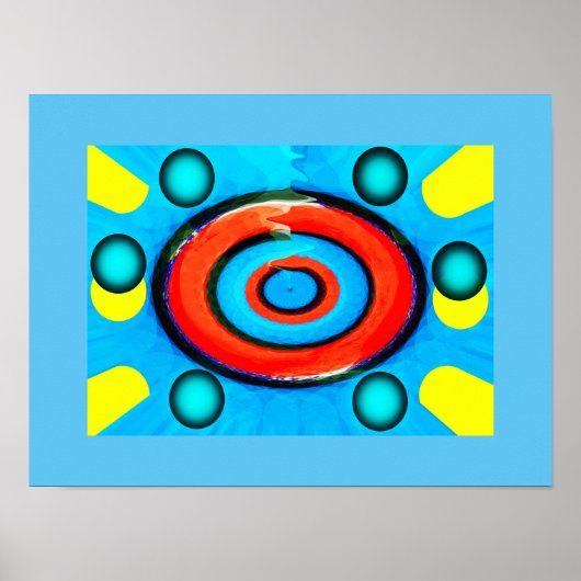 Atomdoelwit Poster (Voorkant)