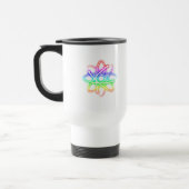 Atome rougeoyant coloré - tasse (Gauche)