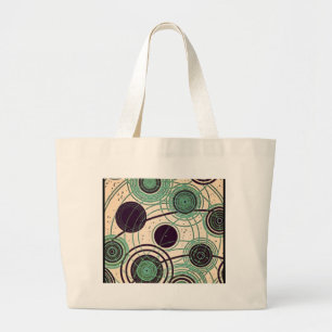 atomen en elektronen grote tote bag