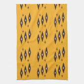 Atomic 1950's Diamonds Pattern Sinaasappel Theedoek (Verticaal)