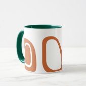 Atomic 50's stijl Coffee Mok (Voorkant links)