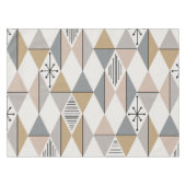 Atomic Age Art Diamonds Silver Gold Tafelkleed (Voorkant (Horizontaal))
