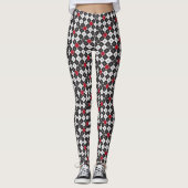 Atomic Age Checkers Leggings (Voorkant)
