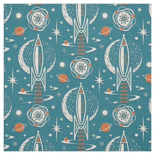 Atomic Age Space Exploration © studioxtine Stof (Swatch)