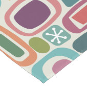 Atomic Age Veldstenen Kleurrijk Korte Tafelloper (Hoek)