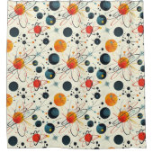 Atomic Art Design Douchegordijn (Voorkant)