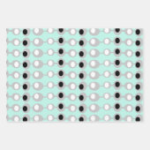 Atomic Baubles Midden-Century Inpakpapier Vel (Voorkant)