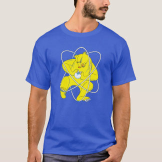 Atomic Bear Flag of Secret City of Zheleznogorsk i T-shirt
