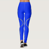 Atomic Blue Leggings (Achterkant)
