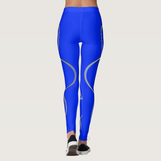 Atomic Blue Leggings (Achterkant)