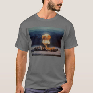 Atomic Bomb Blast, blauw met bliksembout T-shirt