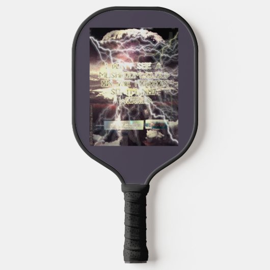 Atomic Bomb pickleball paddle (Voorkant)