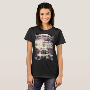 Atomic Bomb vrouwen zwart T-shirt