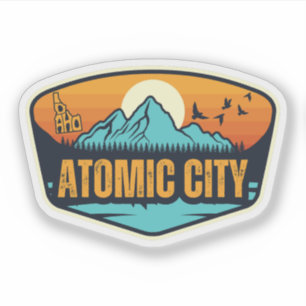 Atomic City, Idaho Sticker