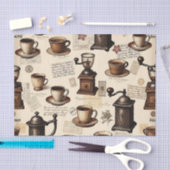 Atomic Coffee Vibes: moderne koffieoorlog van het  Tissuepapier (Craft)