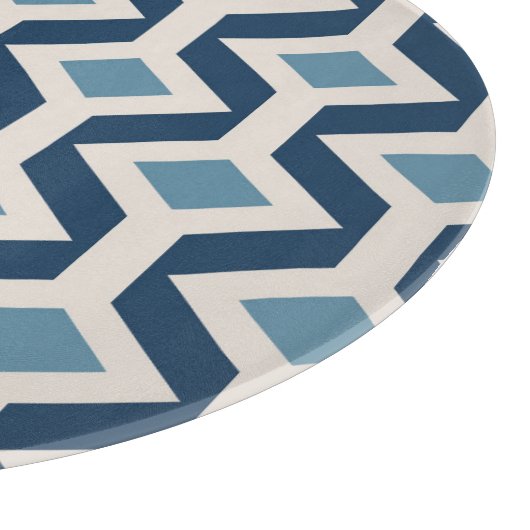 Atomic Era Geïnspireerd geometrisch patroon Snijplank (Hoek)