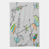 Atomic Era Geïnspireerd Placemat #90 Theedoek (Verticaal)