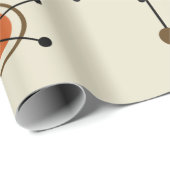 Atomic Era Satellites Cadeaupapier (Rol Hoek)