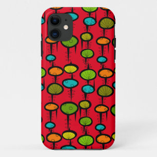 Atomic Era Space Age iPhone 5/5S hoesje #7