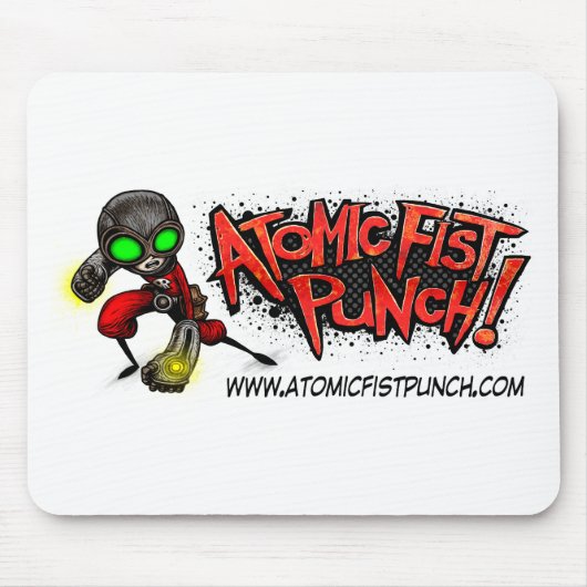 ATOMIC FIST PUNCH MUISMAT (Voorkant)