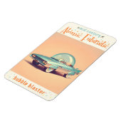 Atomic Futuristic Bubble Blaster Car Magneet (Linkerzijde)