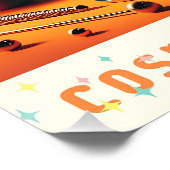 Atomic Futuristic Cosmic Storm Martini Perfect Poster (Hoek)