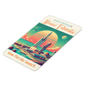 Atomic Futuristic New Florida Launch Site Magneet (Linkerzijde)