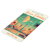 Atomic Futuristic New Florida Magneet (Linkerzijde)