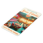 Atomic Futuristic Retro Florida Lounge Magneet (Linkerzijde)