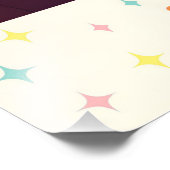 Atomic Futuristic Urban Apartment Foto Afdruk (Hoek)