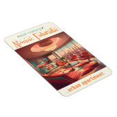 Atomic Futuristic Urban Apartment Magneet (Rechterzijde)