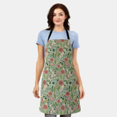Atomic Garden Floral Apron Schort (Gedragen)