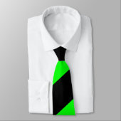 Atomic Green en Black Stropdas (Gebonden)