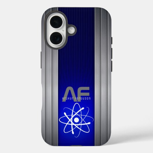 Atomic High Tech Power | INITIALEN Case-Mate iPhone Case (Achterkant)