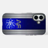 Atomic High Tech Power | INITIALEN Case-Mate iPhone Case (Achterkant (horizontaal))