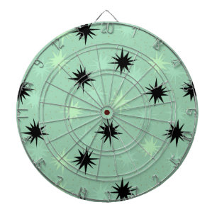 Atomic Jade & Mint Starbursts Igloo Dart Board Dartbord
