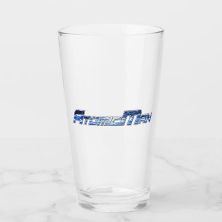 Atomic Man beer tumbler