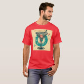 Atomic Martini Club Space Age T-shirt (Voorkant volledig)