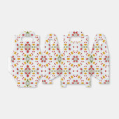 Atomic Mid Century Flower  Bedankdoosjes (Uitgevouwen)