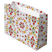 Atomic Mid Century Flower  Groot Cadeauzakje (Achterkant Gekanteld)